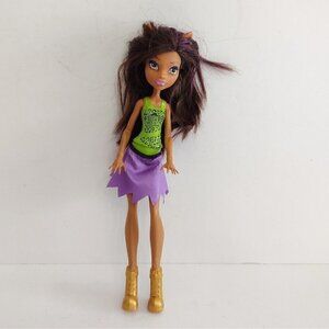 Monster High Cheerleader Clawdeen Wolf Doll Werewolf Fashion Design 2016 Mattel
